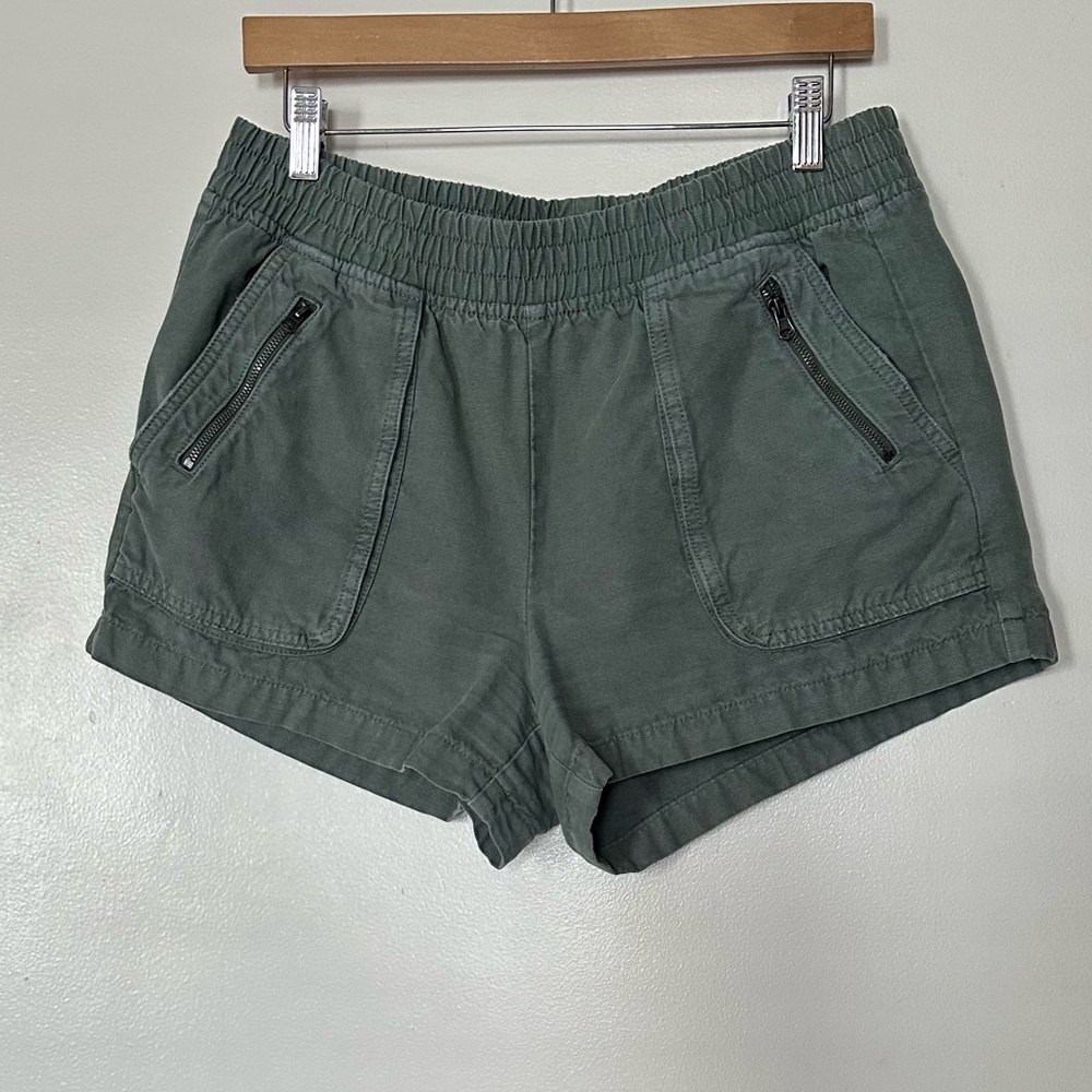 Aerie Lyocell Blend Cargo Shorts Size Medium Summer Casual